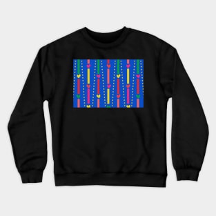 Love dotty candle pattern Crewneck Sweatshirt